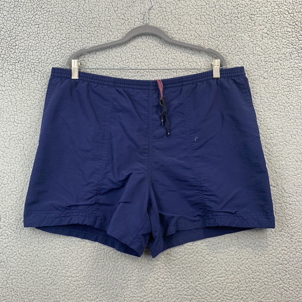 Vintage Patagonia Baggies Shorts Swim Trunks Nylon Navy Size Large 6" Inseam